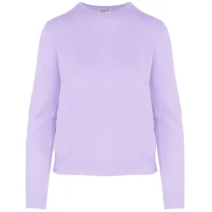 Purple Cashmere Women Sweater