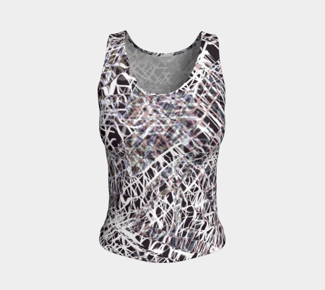 "Courageous" Fitted Tank (Long)