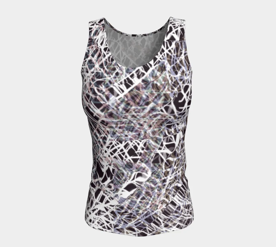 "Courageous" Fitted Tank (Long)