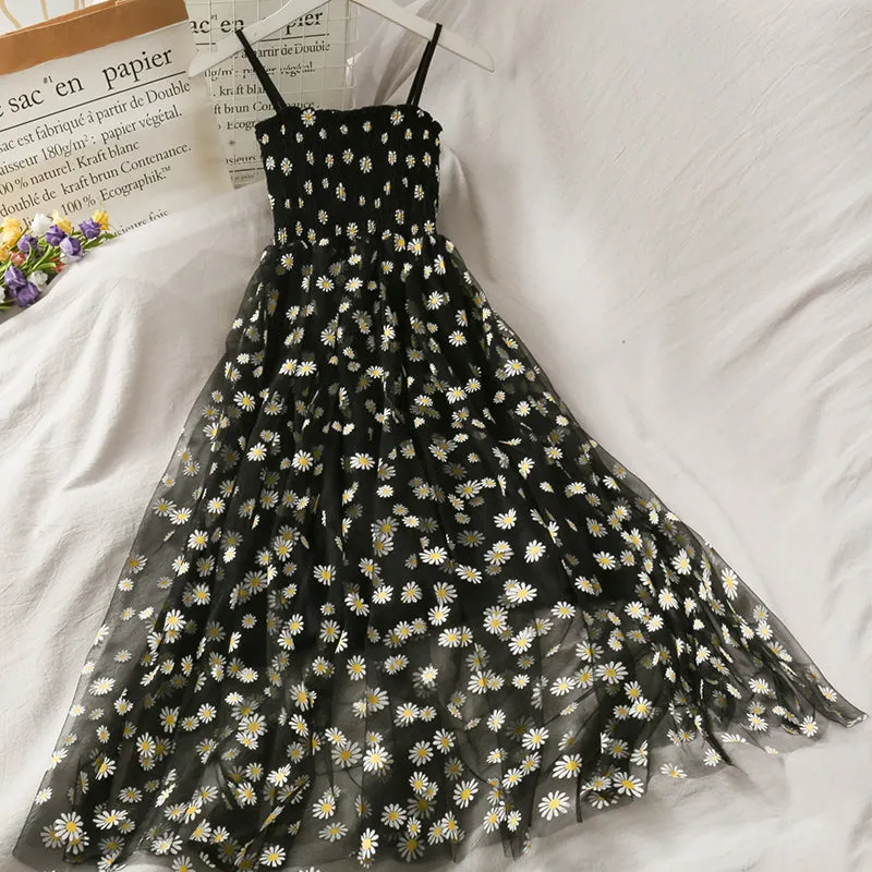 "DAISY GAUZE FAIRY SLIP" DRESS N042205