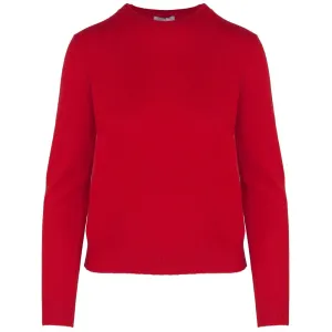 Red Cashmere Women Sweater