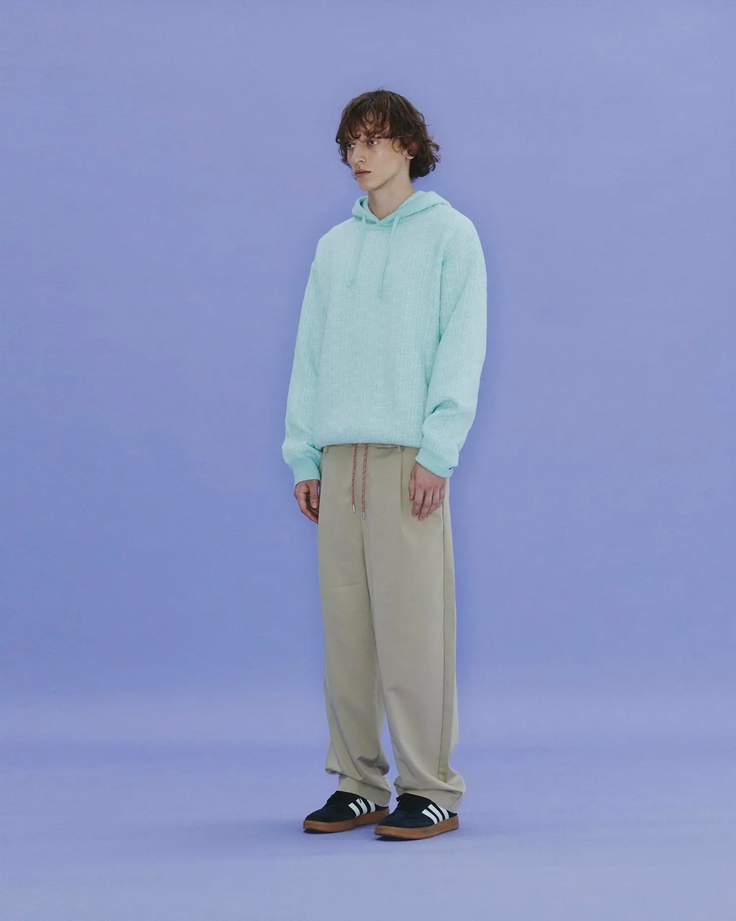 Relaxed Pattern Hoodie