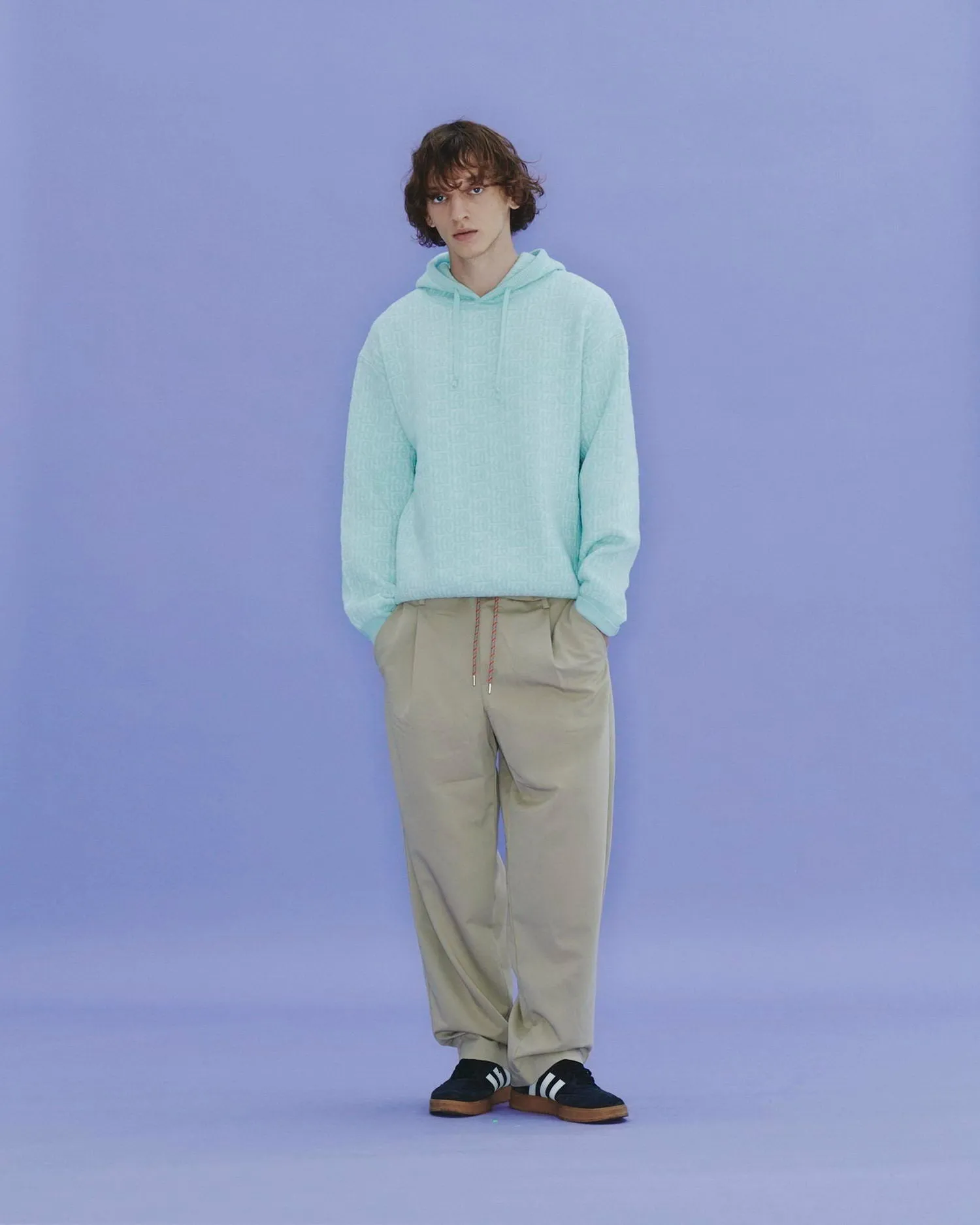 Relaxed Pattern Hoodie