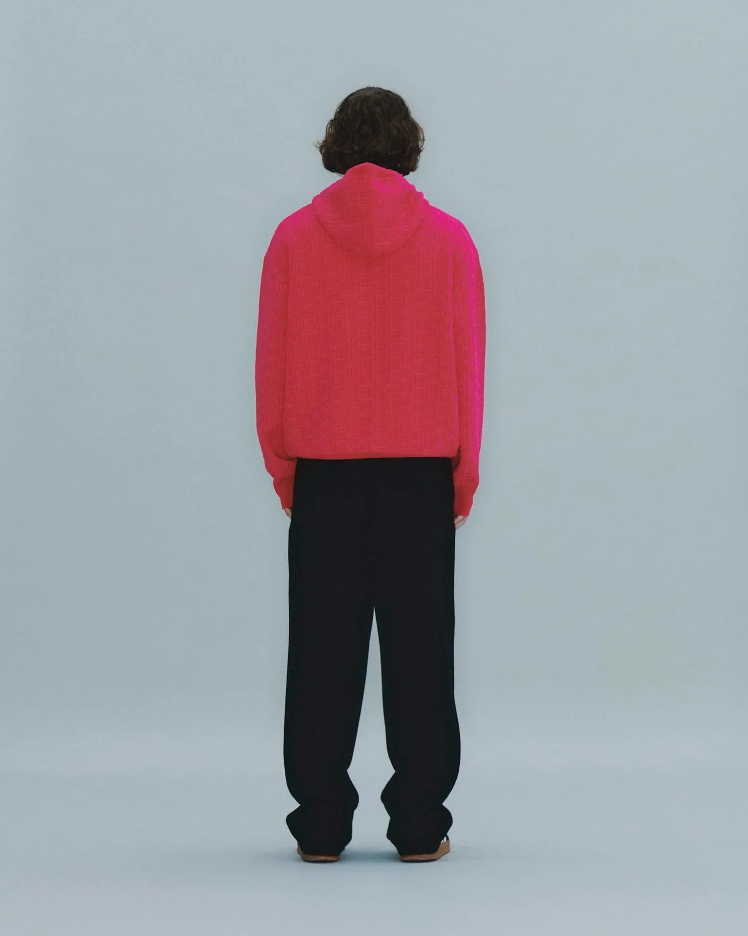 Relaxed Pattern Hoodie