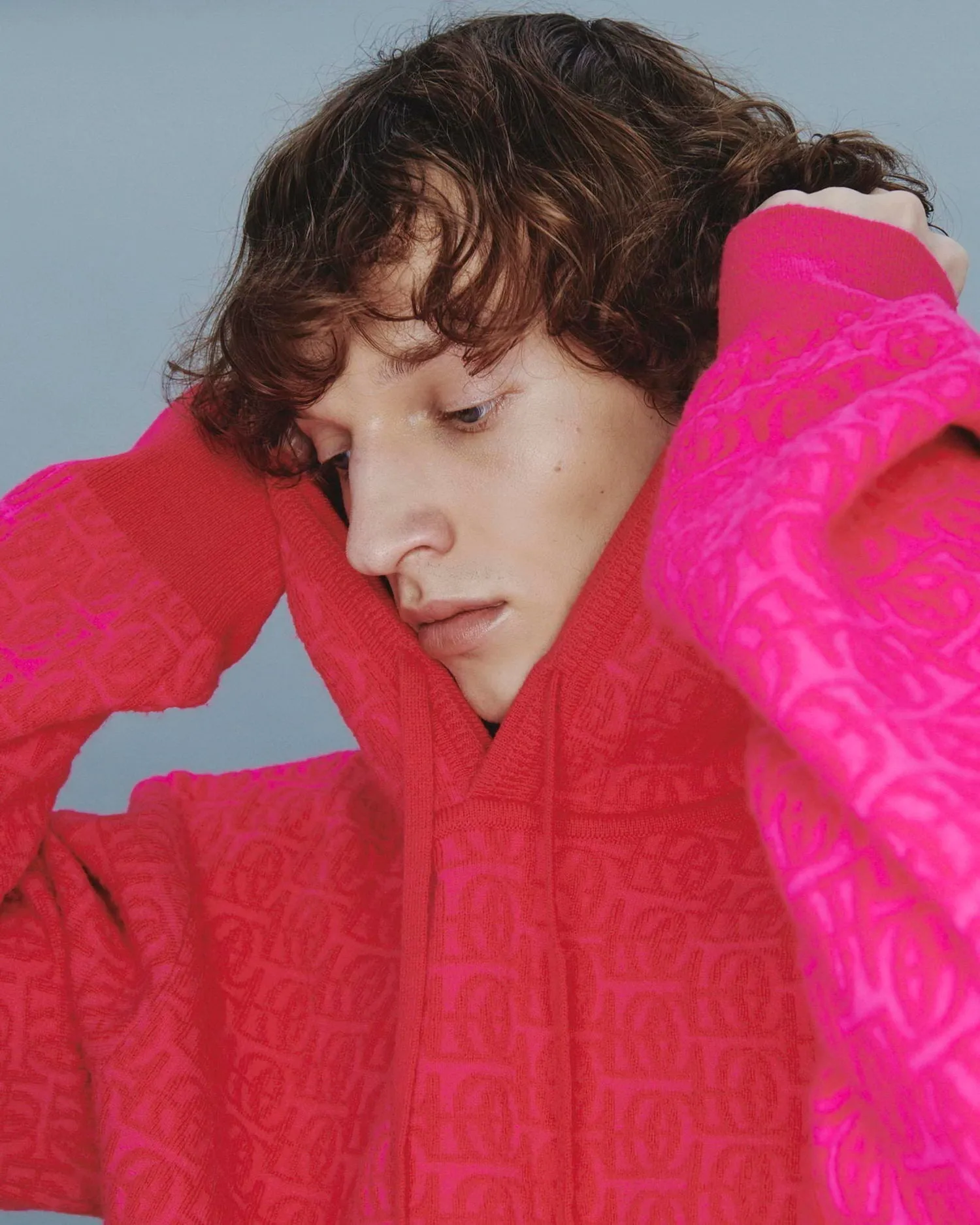 Relaxed Pattern Hoodie