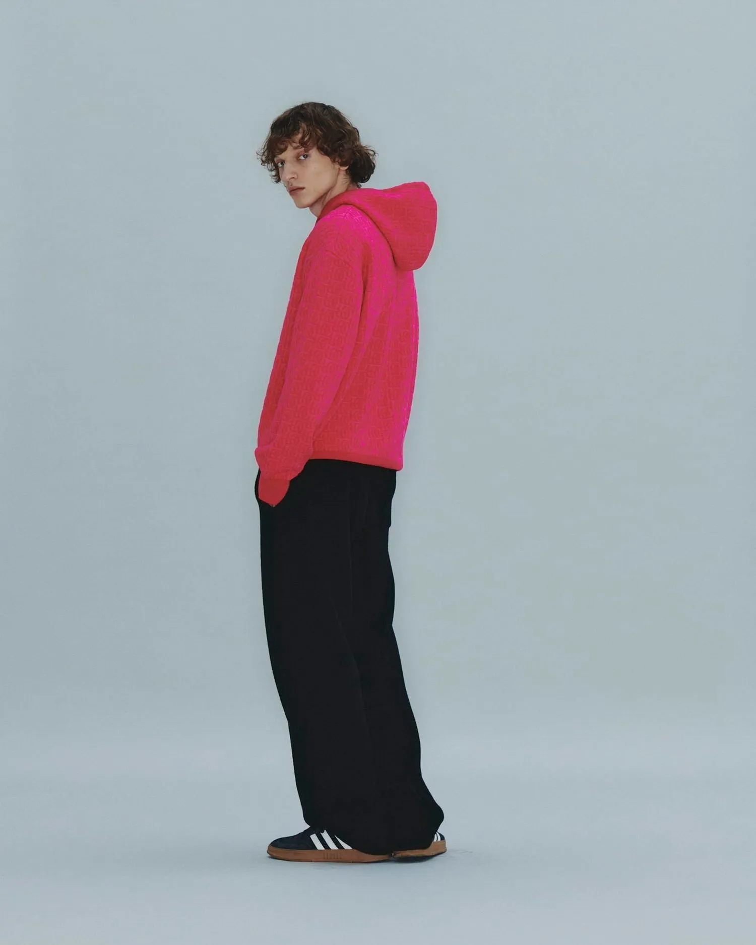 Relaxed Pattern Hoodie