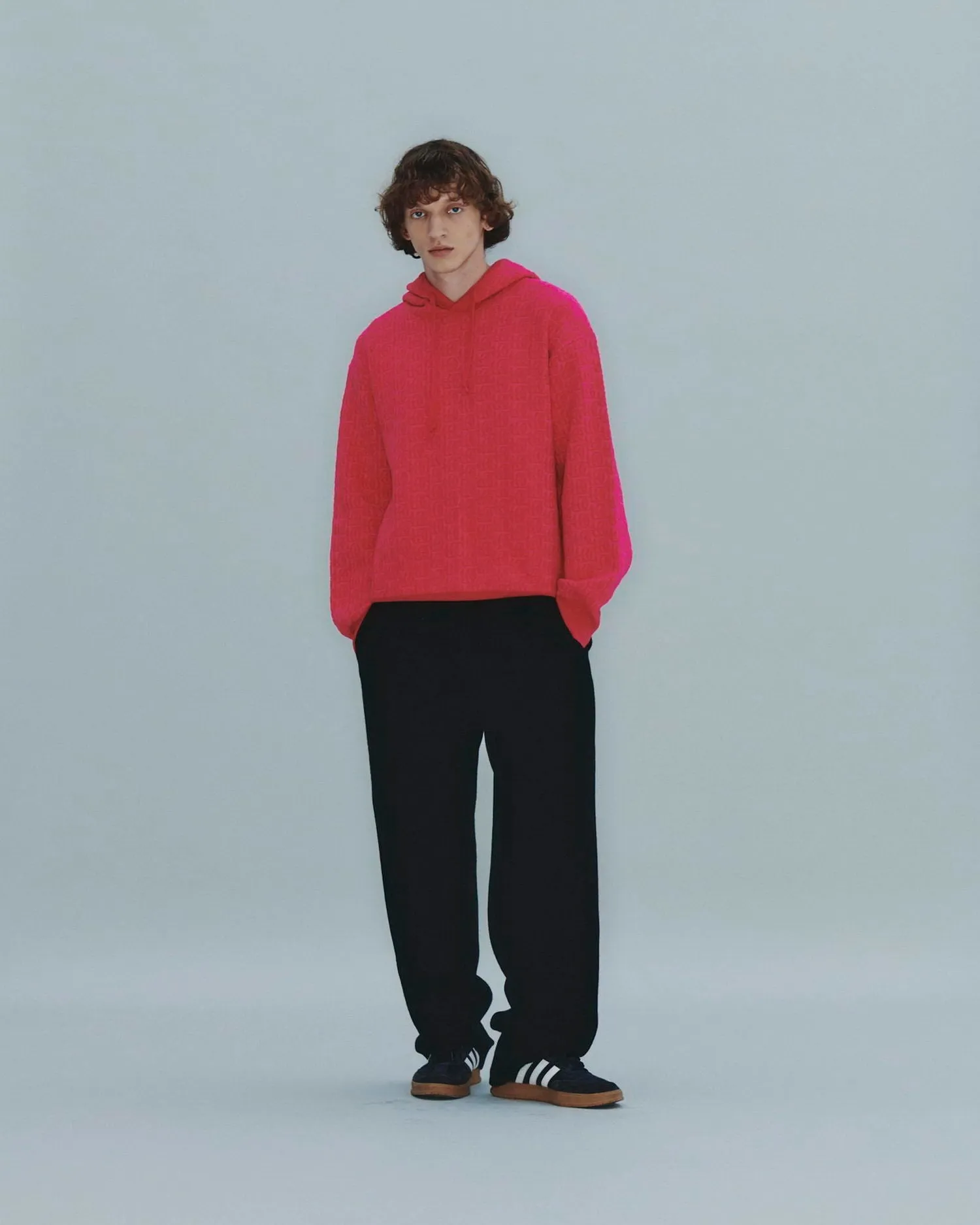 Relaxed Pattern Hoodie