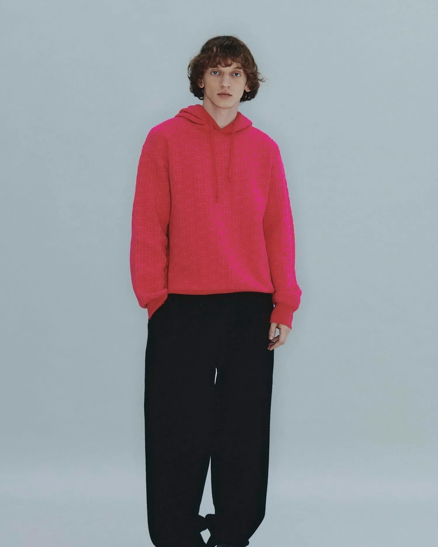 Relaxed Pattern Hoodie