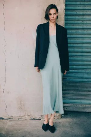 REN CUPRO SLIP DRESS