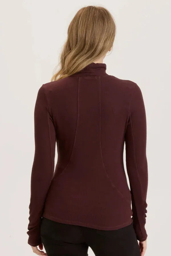 Rib Sorren Turtleneck