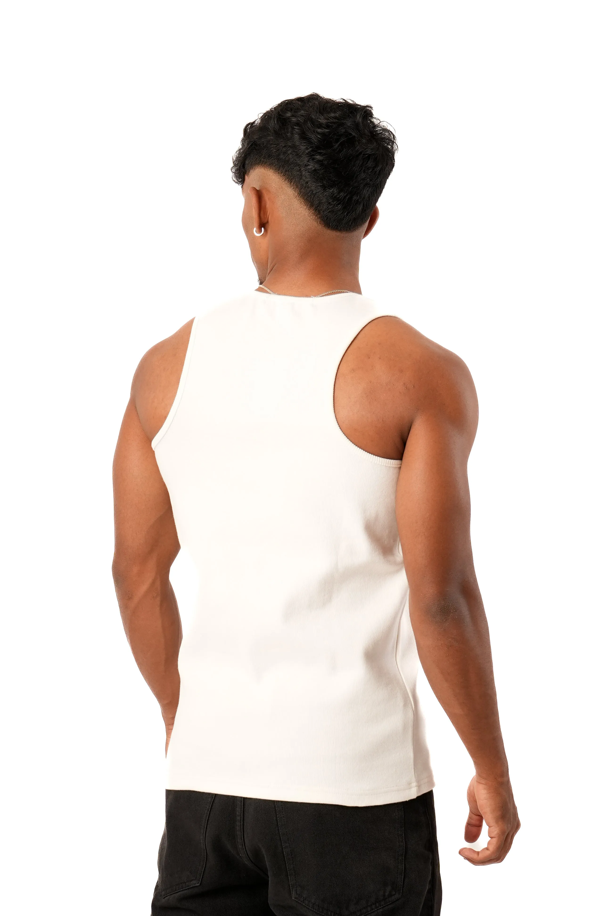 Ribbed Tank V3 [White]