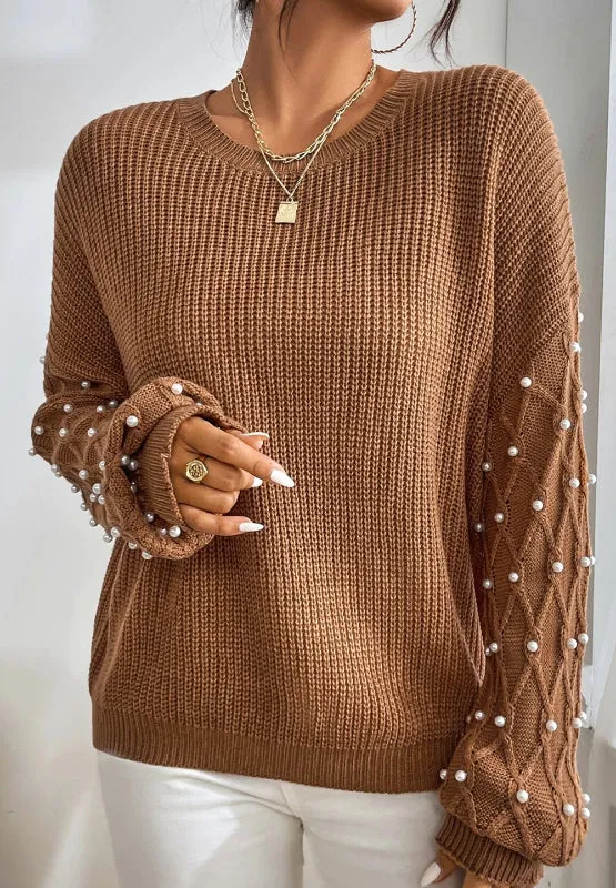 Round Neck Long Sleeve Sweater