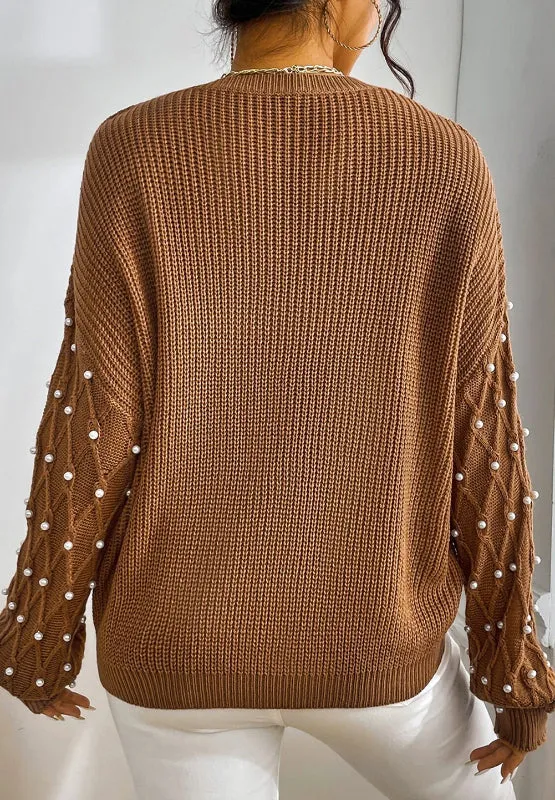 Round Neck Long Sleeve Sweater