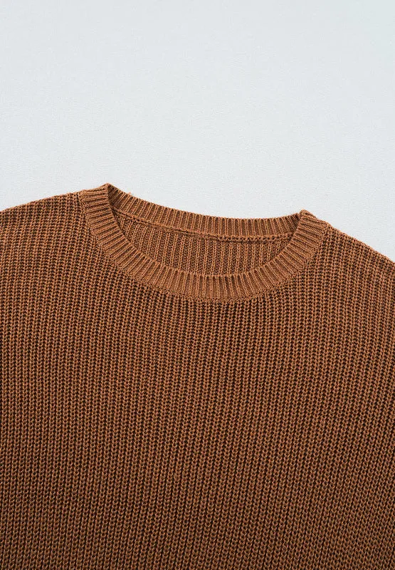 Round Neck Long Sleeve Sweater