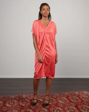 ruched tilly dress - peony