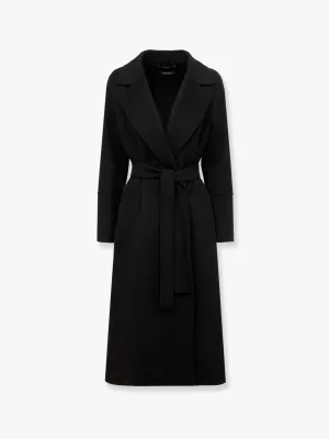 'S Max Mara Elisa Double Virgin Wool Coat