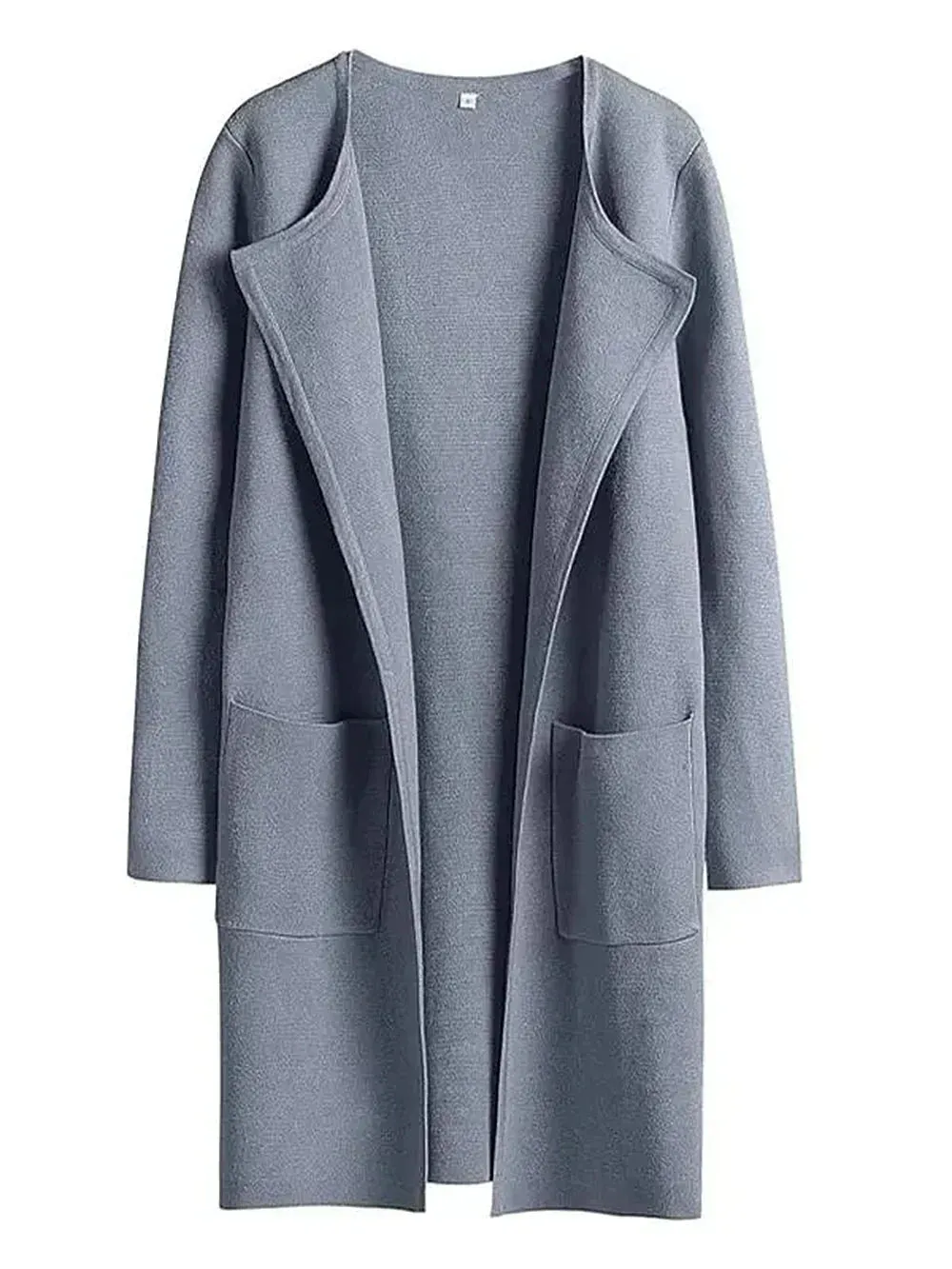Sabrina | Stylish Open Front Long Coat