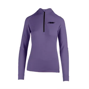SALES SAMPLE : 509 Women's FZN Merino 1/4 Zip (Purple) (MD)
