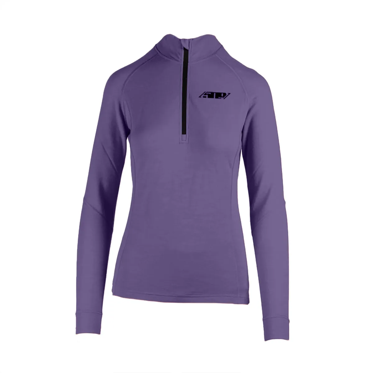 SALES SAMPLE : 509 Women's FZN Merino 1/4 Zip (Purple) (MD)