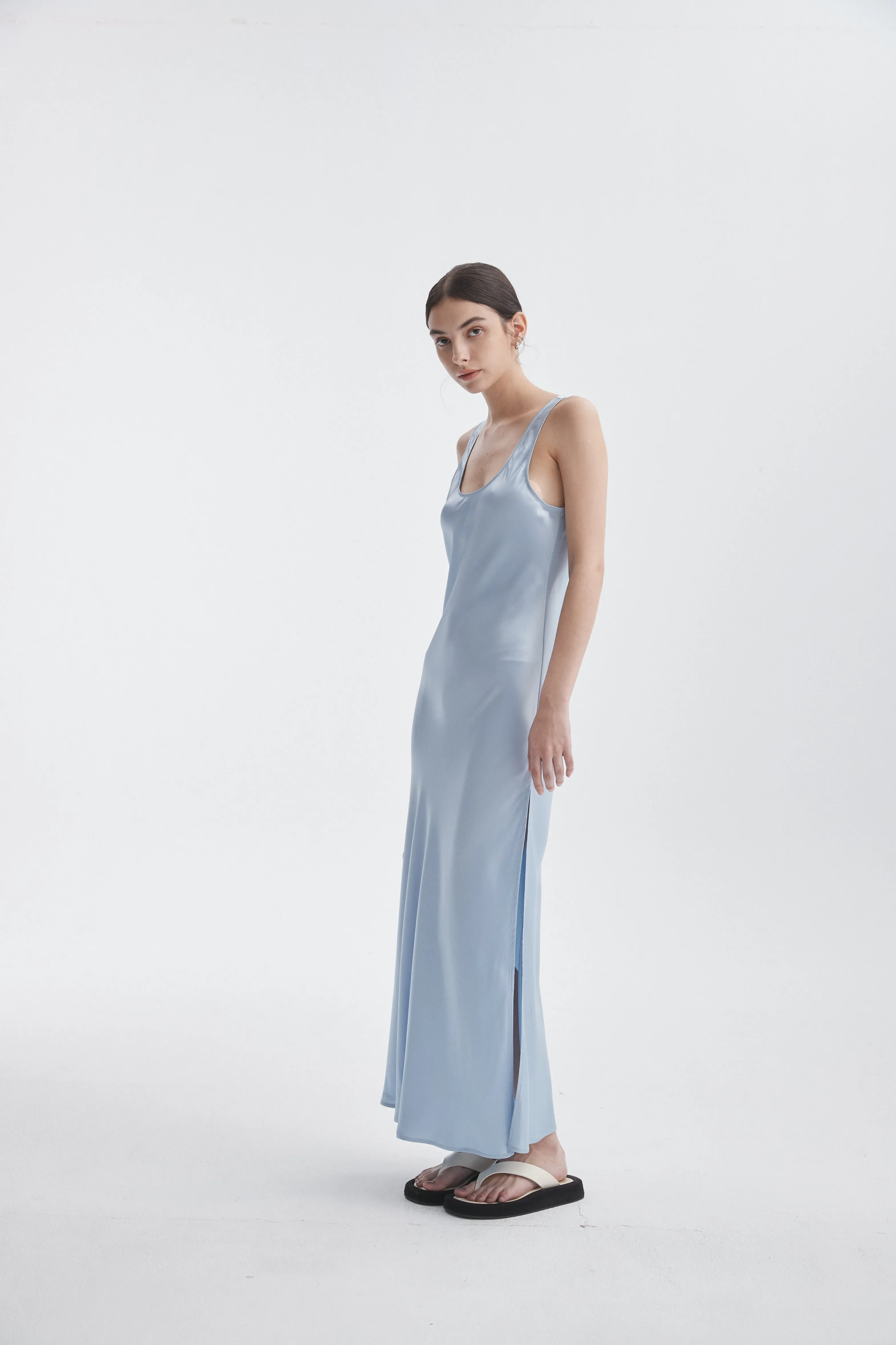 Satin Slip Dress