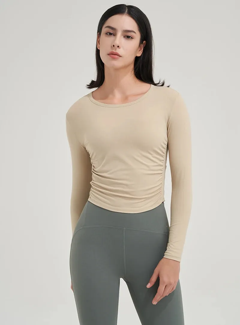 Savannah Fitted Long Sleeve Top