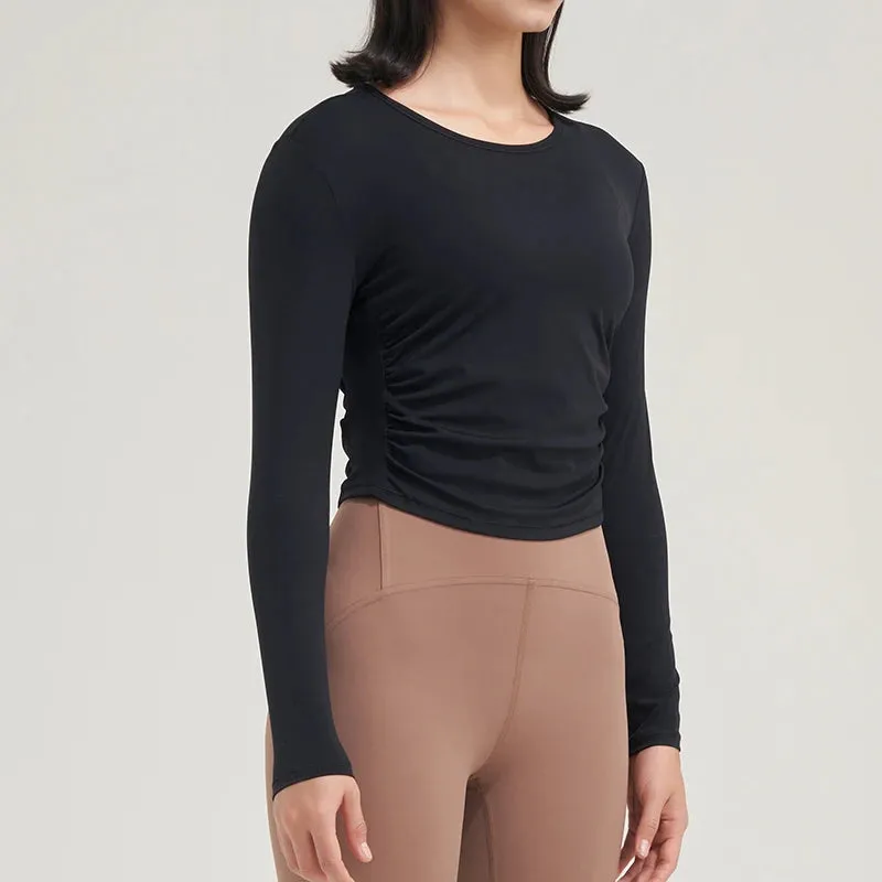 Savannah Fitted Long Sleeve Top