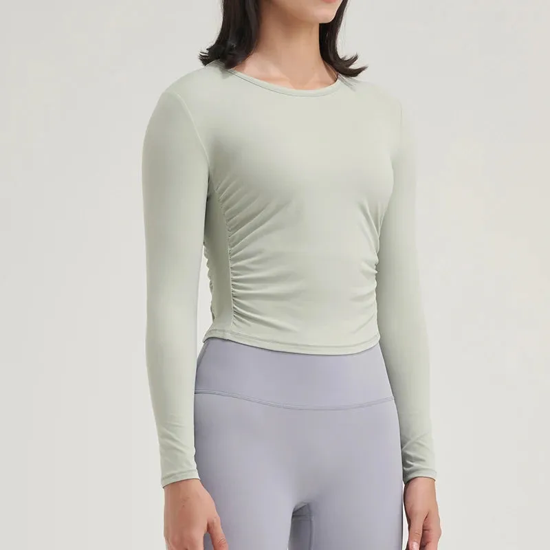 Savannah Fitted Long Sleeve Top