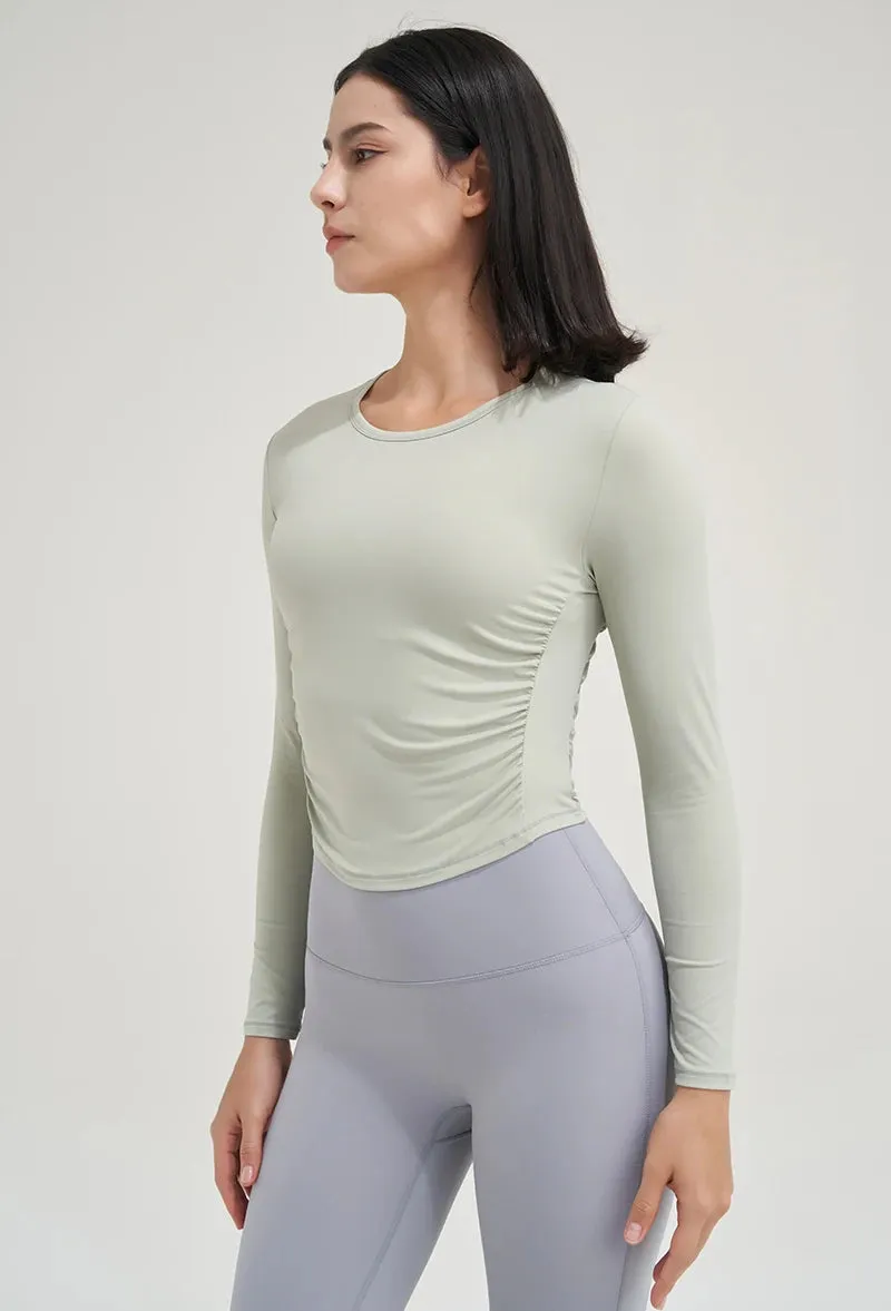 Savannah Fitted Long Sleeve Top