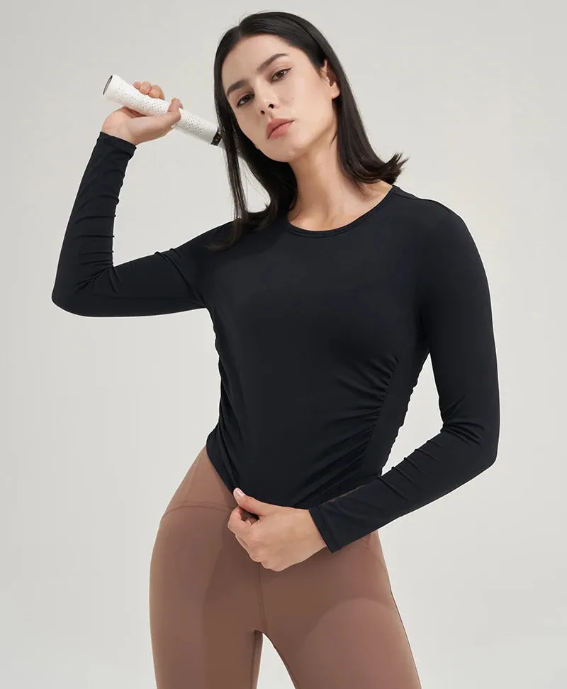 Savannah Fitted Long Sleeve Top