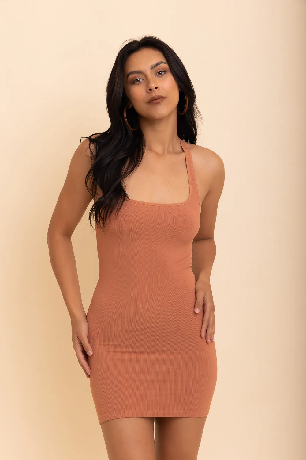 Seamless Slip Dresses.