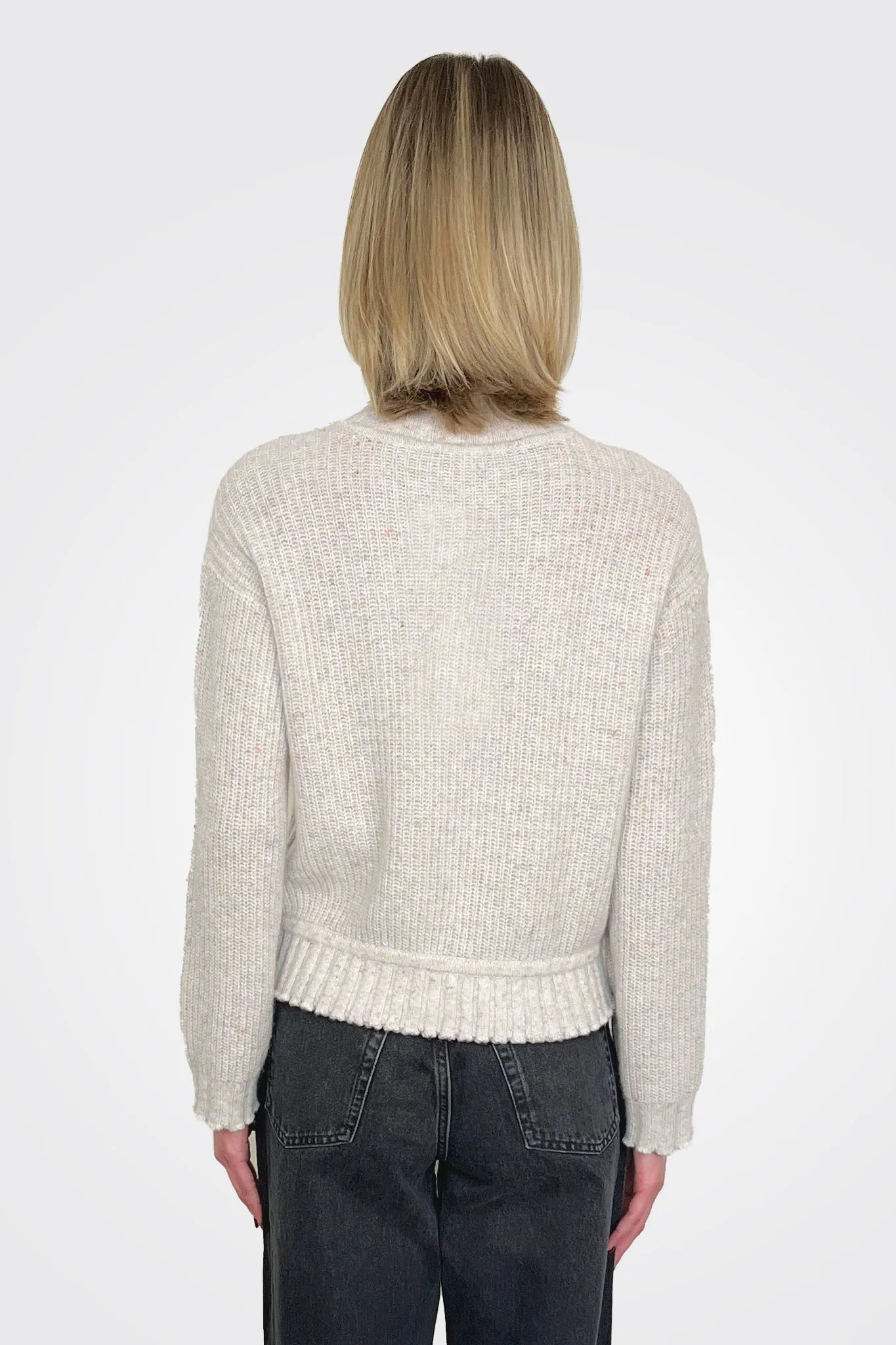 Shaker Mock w/ Ruffled Detail - Confetti