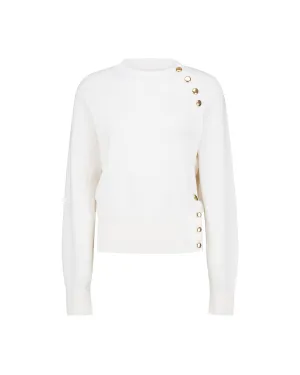 Side Button Sweater