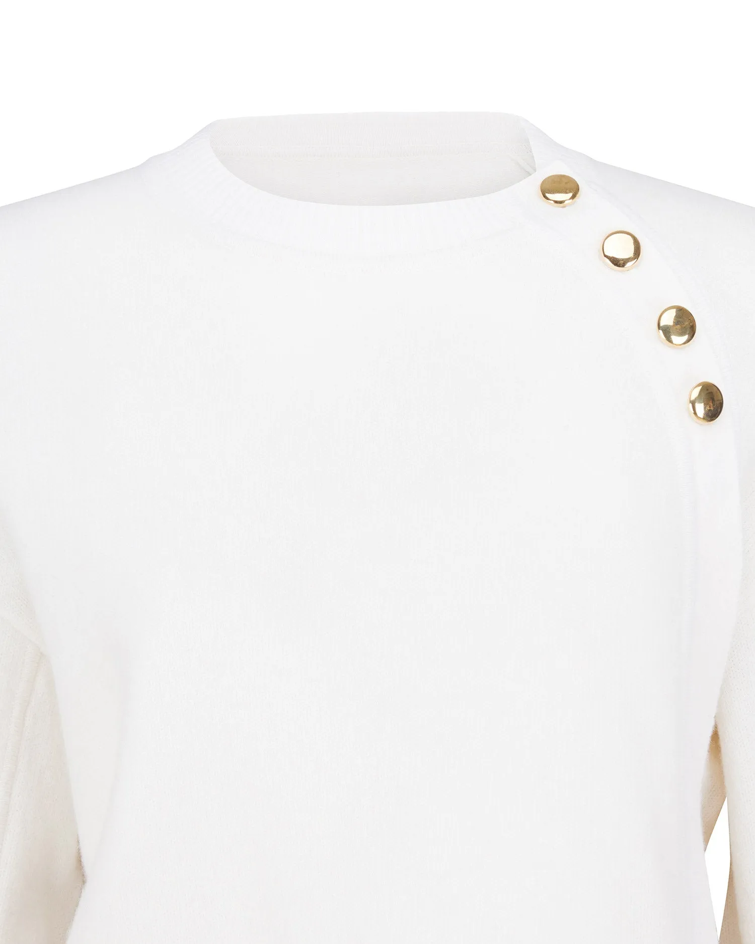Side Button Sweater
