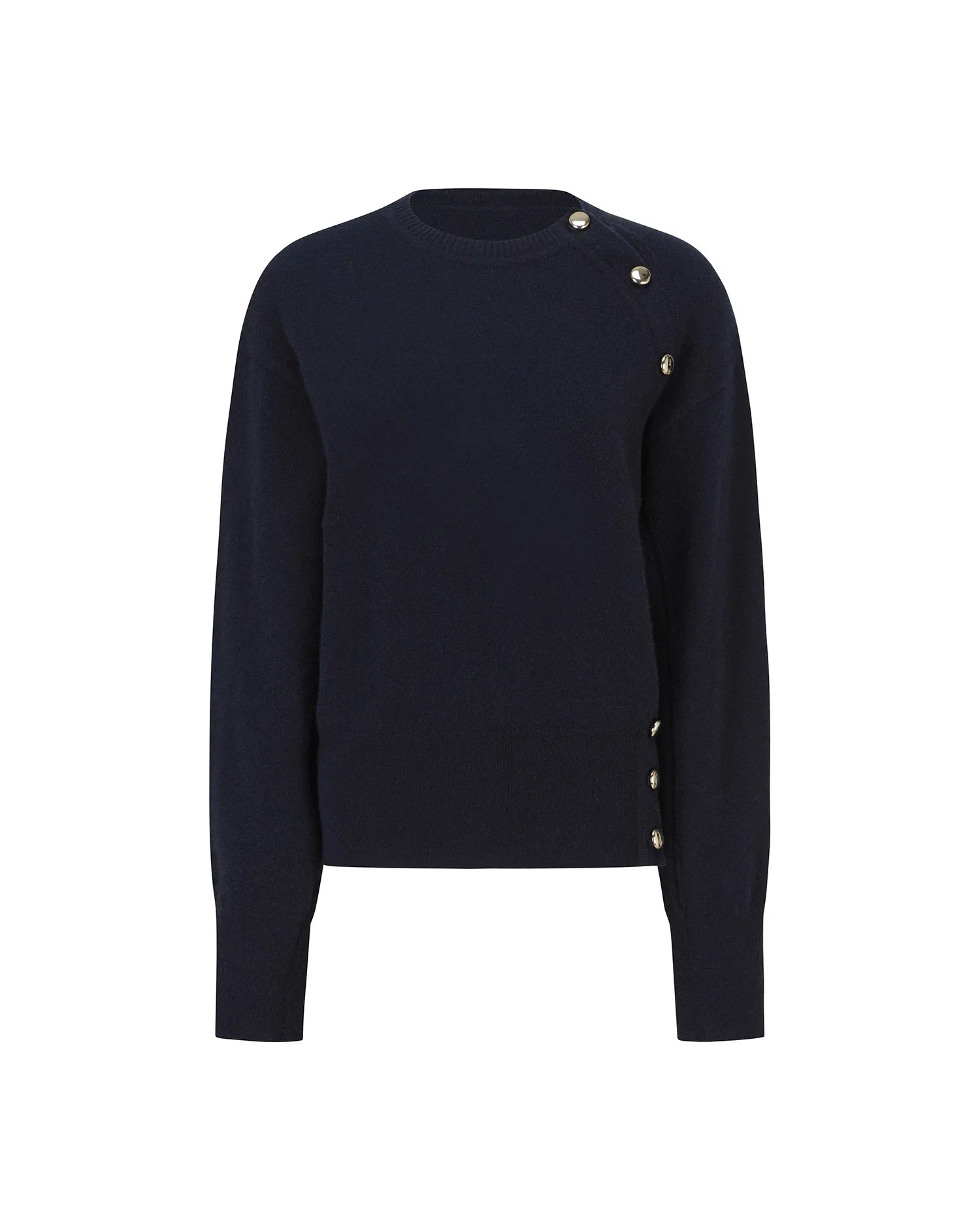 Side Button Sweater