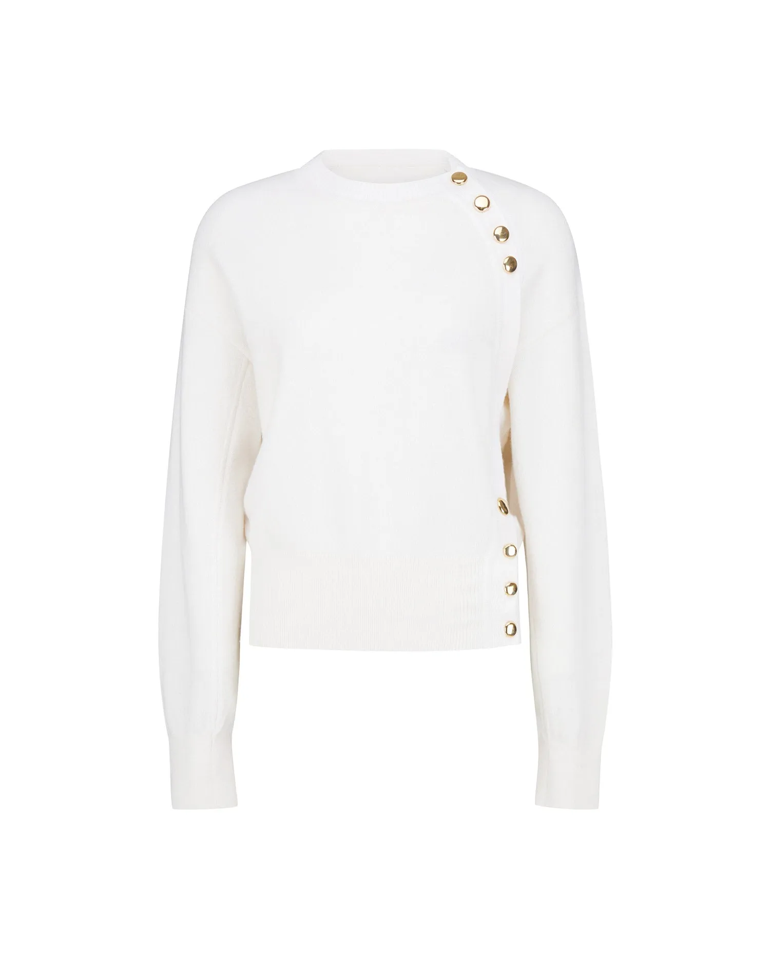 Side Button Sweater