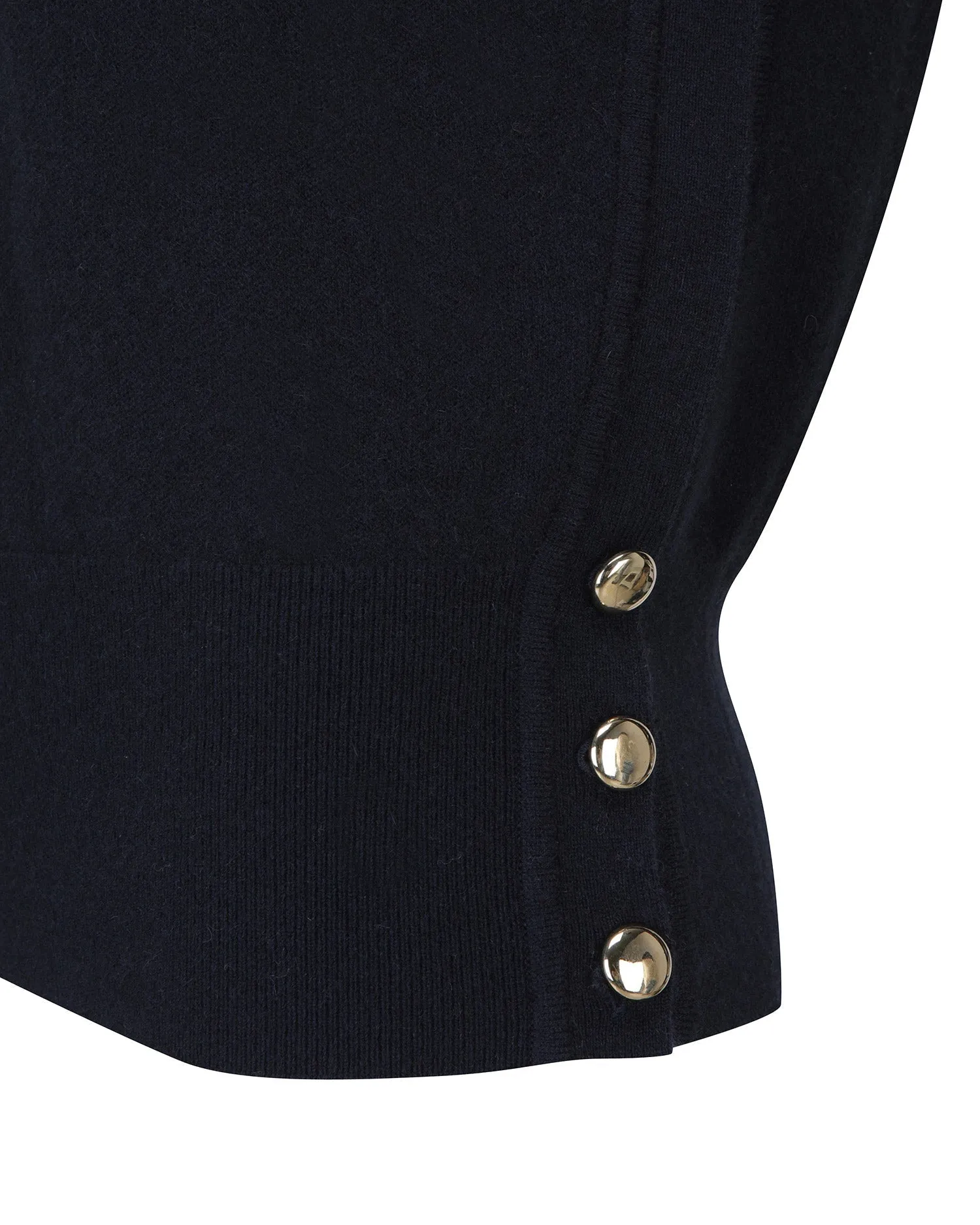 Side Button Sweater