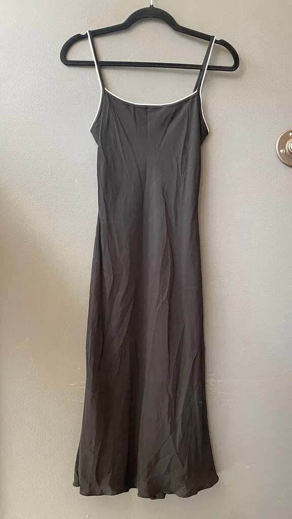 Silk Slip Midi Dress