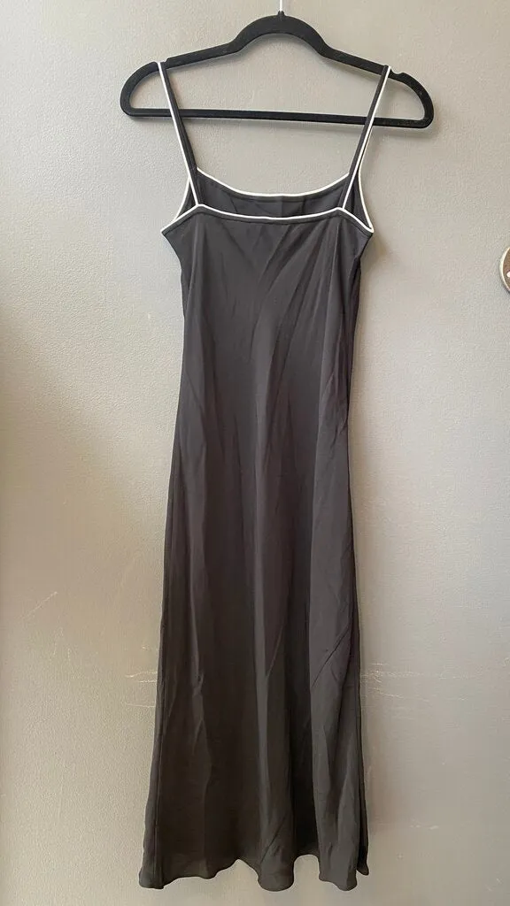 Silk Slip Midi Dress