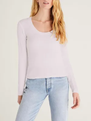 Sirena Long Sleeve Tee - Violet Stone
