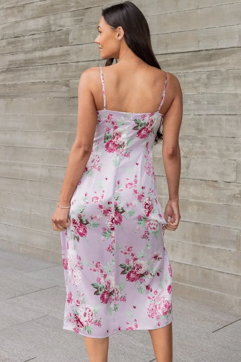 Sius Floral Slip Dress