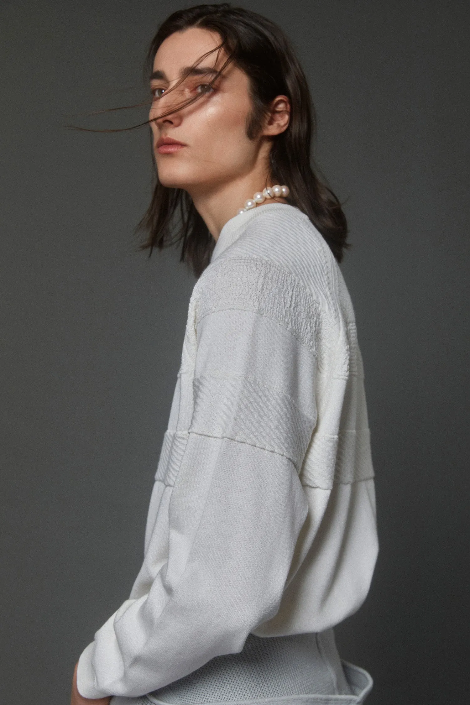 Snow Raglan Crew