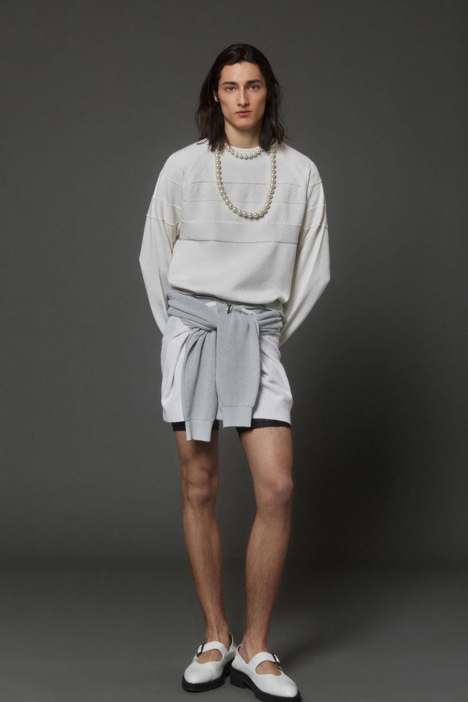 Snow Raglan Crew