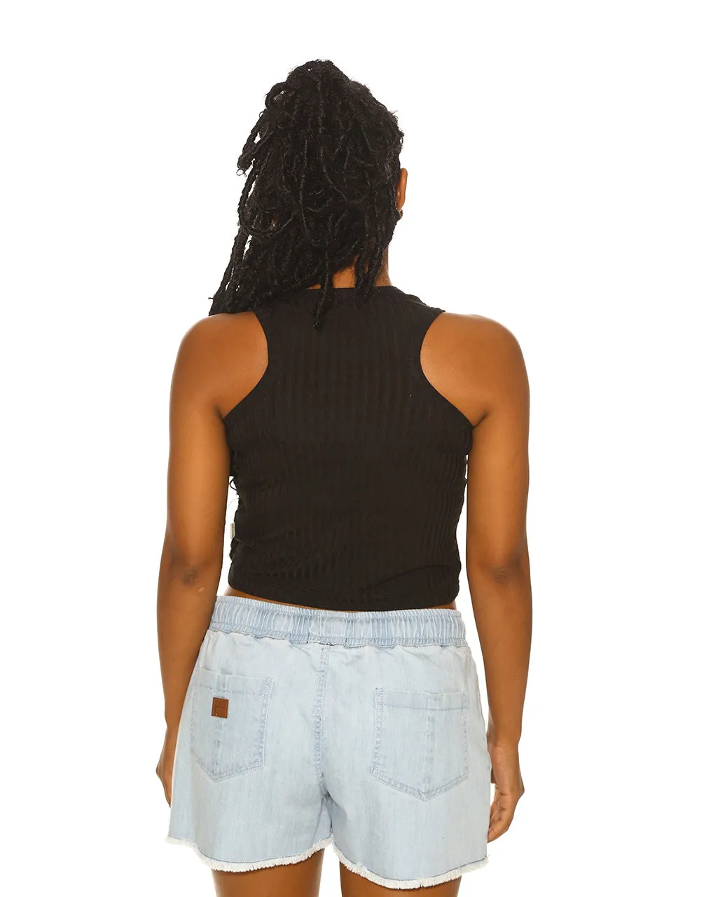SOLEIL RIB TANK - Black