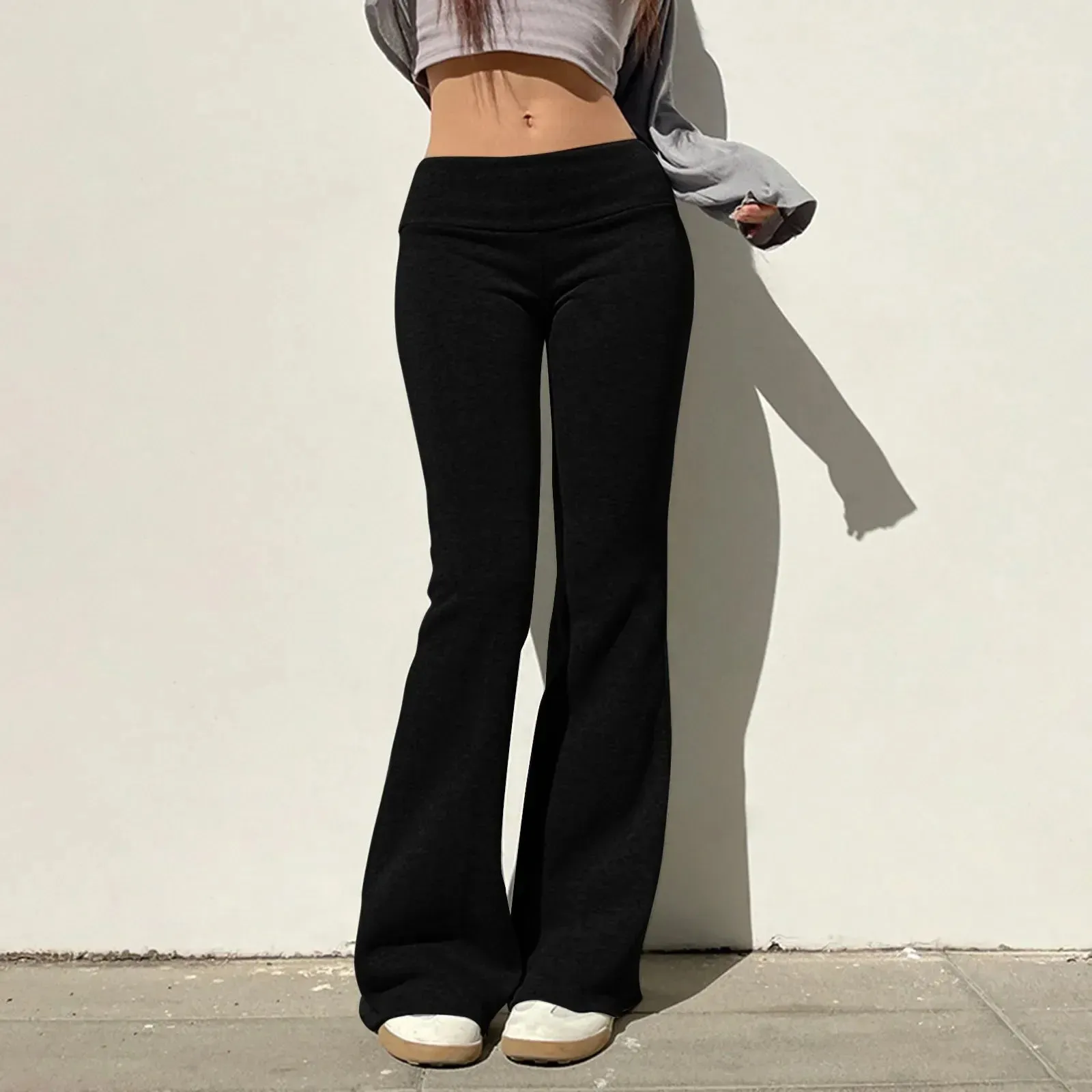 Sophie | Close-fitting Flared Pants | Casual Chic | Comfortable Fabric