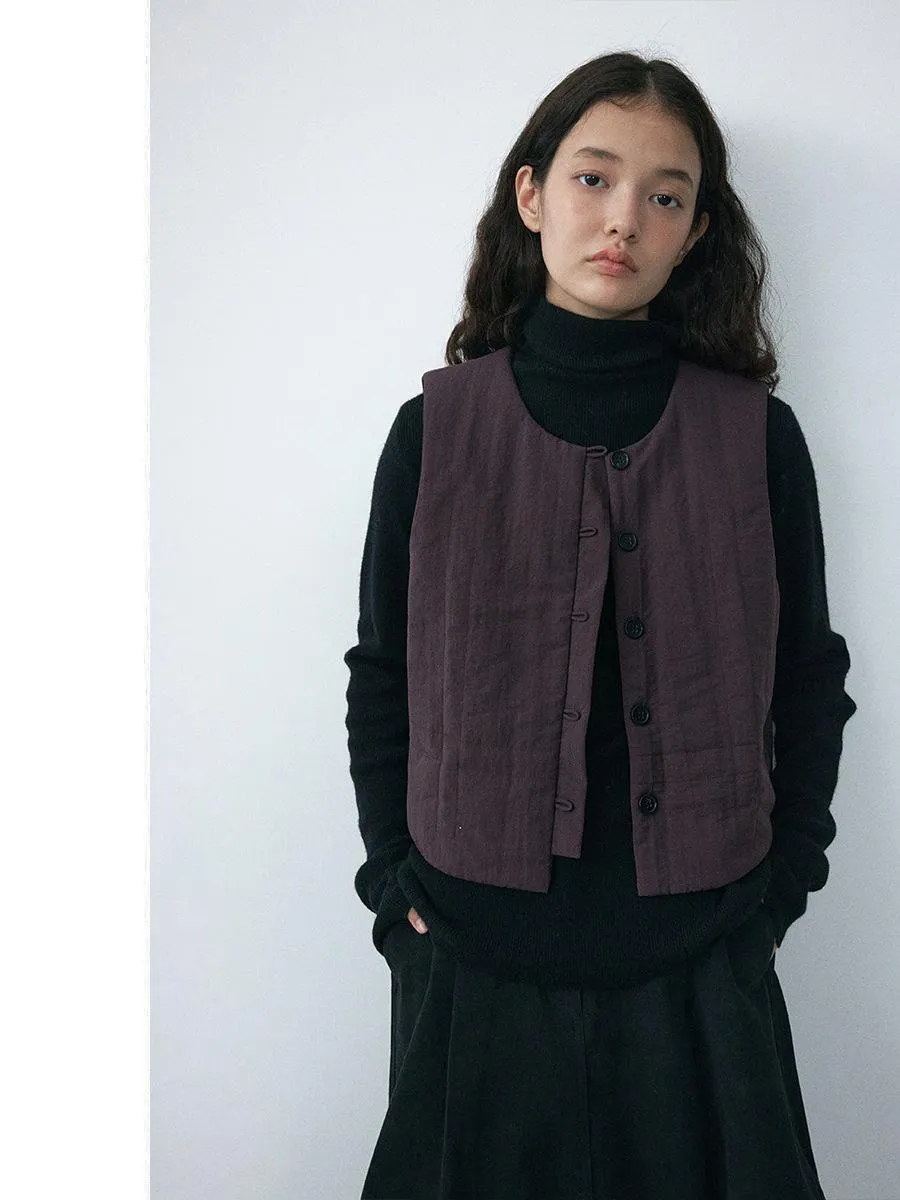 Sophisticated Quilted Vest
