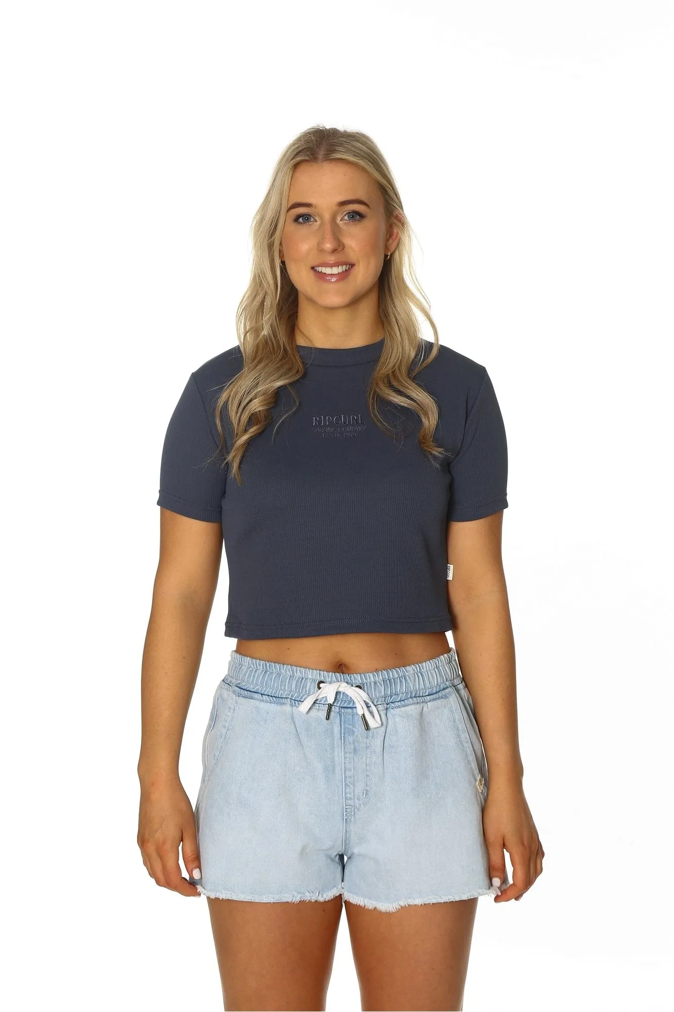 STAPLER FITTED RIB TEE
