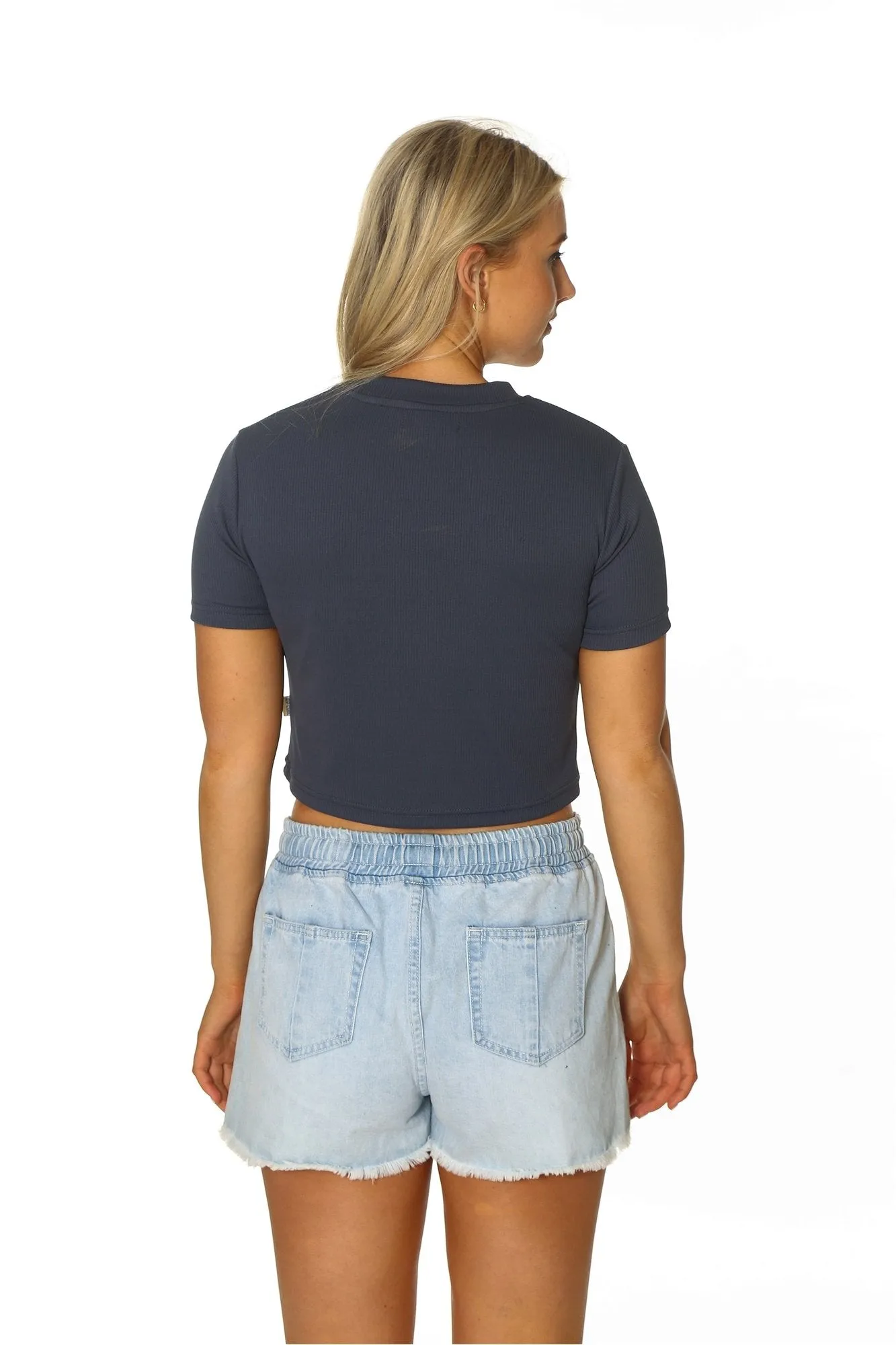 STAPLER FITTED RIB TEE
