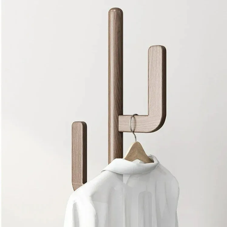STIG Freestanding Wood Coat Rack