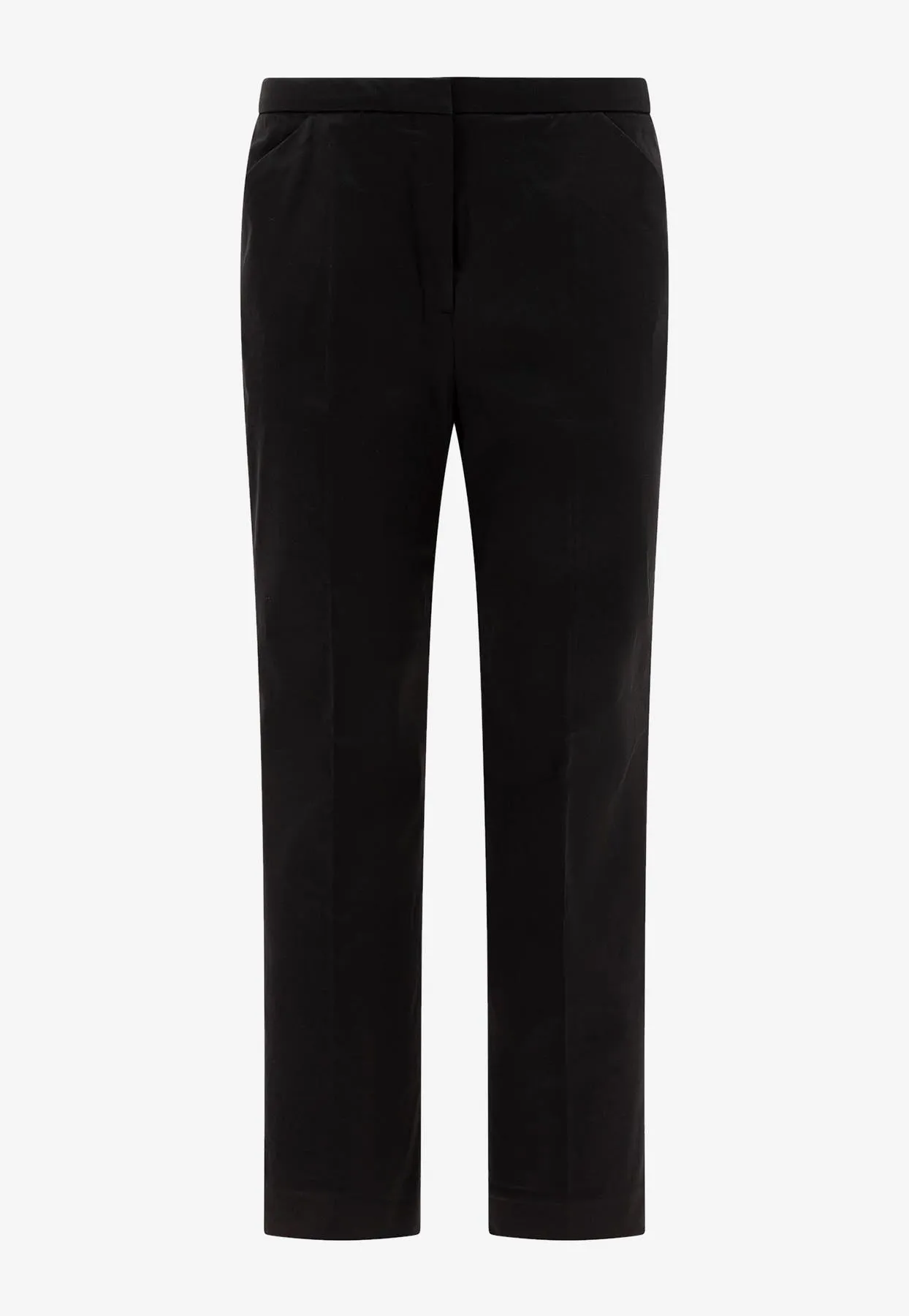 Straight-Leg Tailored Pants