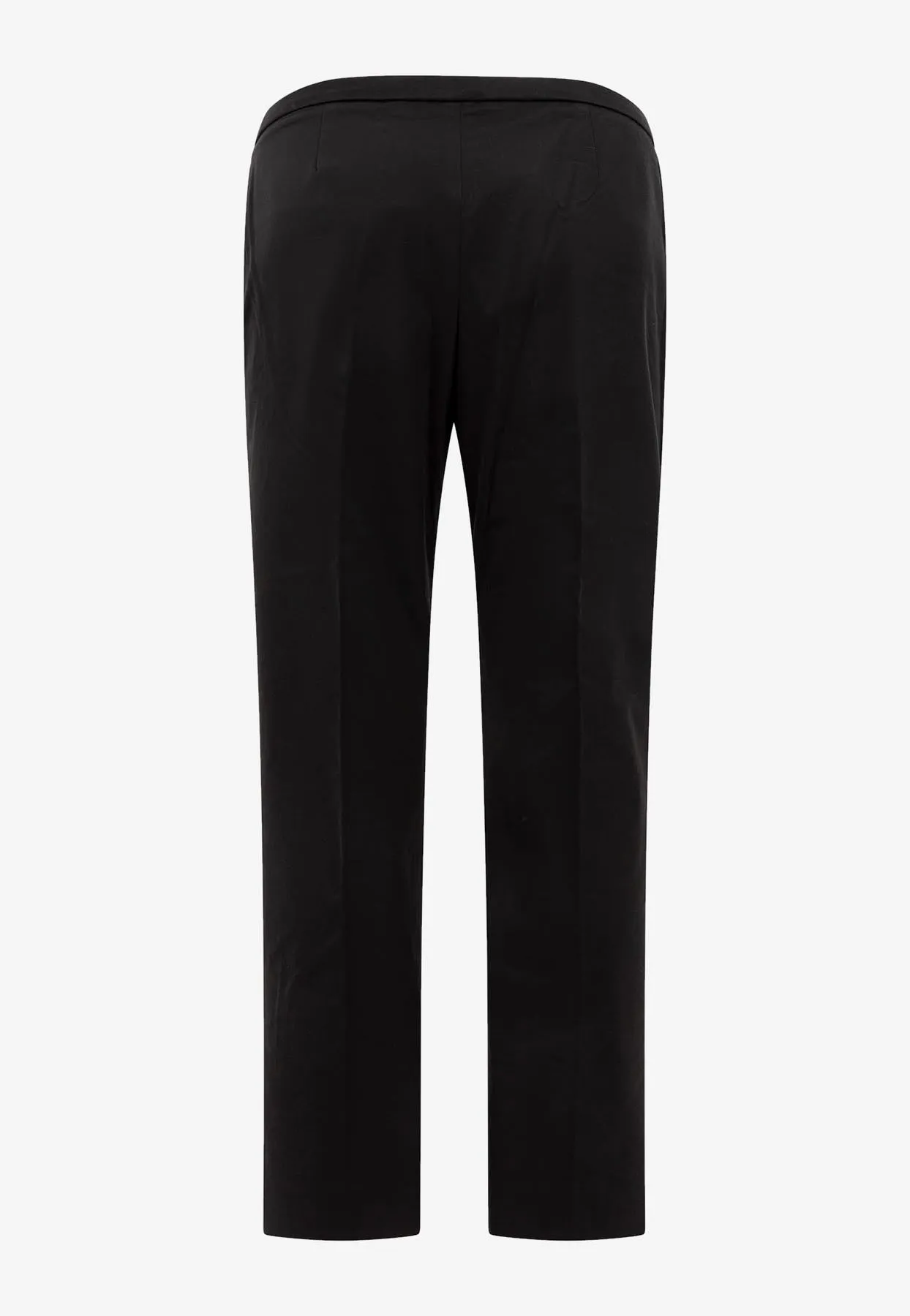 Straight-Leg Tailored Pants